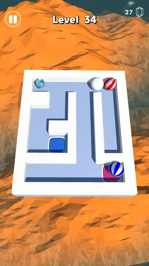 TwoBalls - Swipe Ball Game screenshot 3