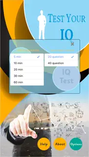 test your iq level iPhone Captures Décran 1