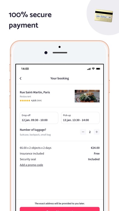 Nannybag - Luggage Storage Screenshot
