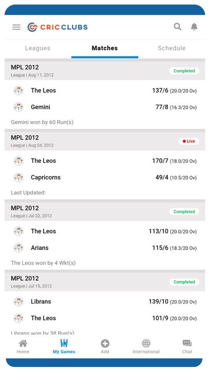 CricClubs screenshot-6