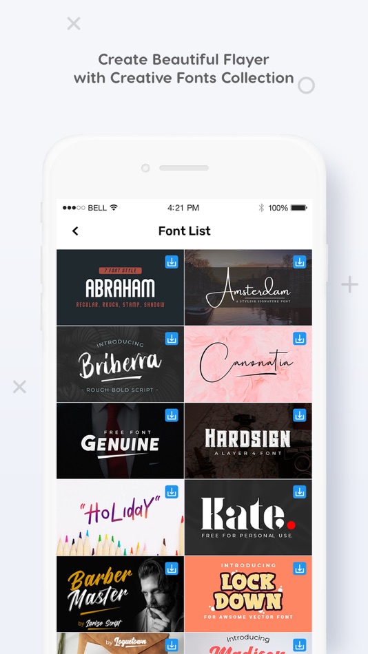 #4. Flyer Maker Poster Design (iOS) 由: Hiteshkumar Hihoriya