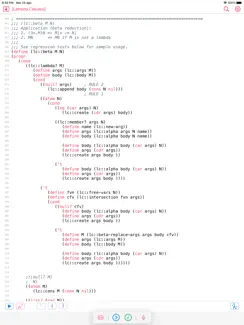 My Lisp iPad image 2