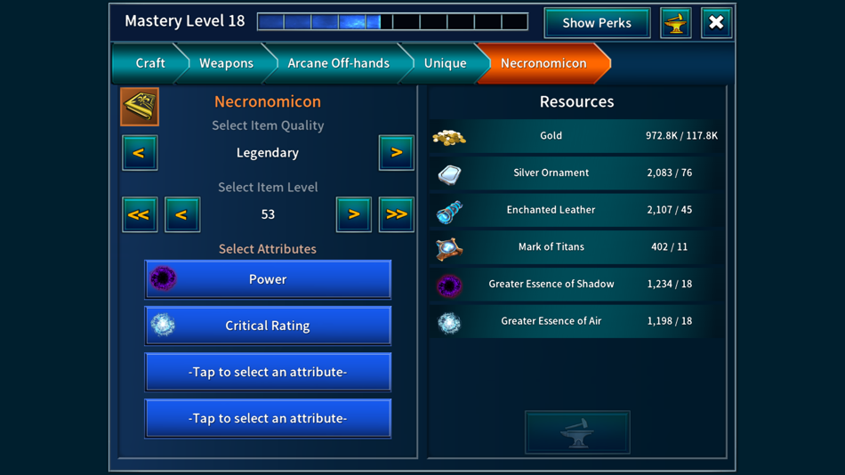 #10. Eternium (iOS) By: Making Fun, Inc.