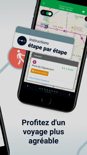 Capture d'écran de Moovit: Transports En Commun sur iPhone 8