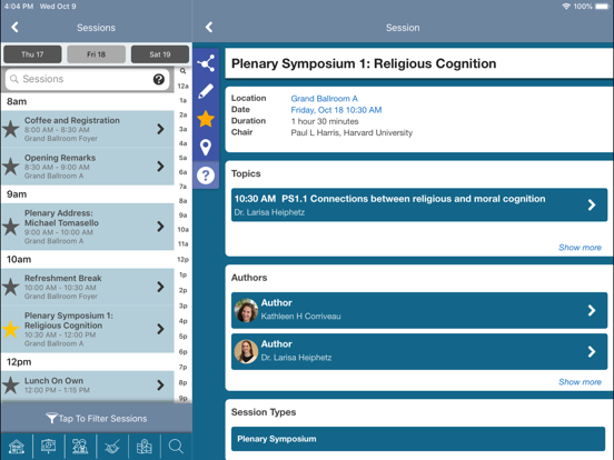 App screenshot