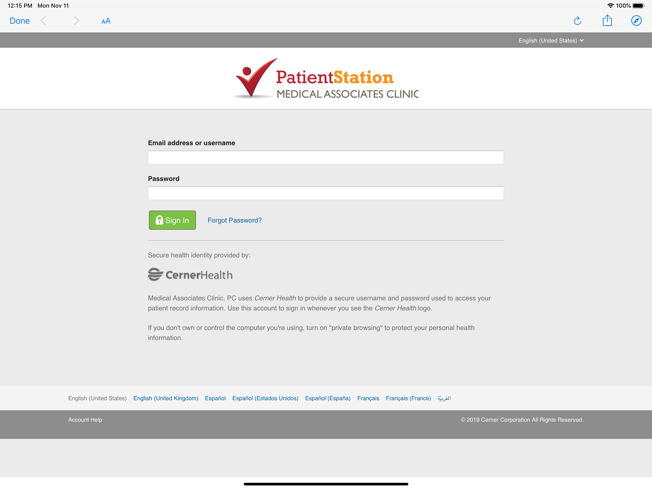 Medical Associates screenshot 8