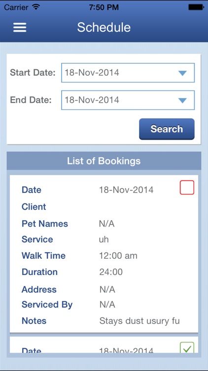 NarpsUK Pet Sitting Software screenshot-3