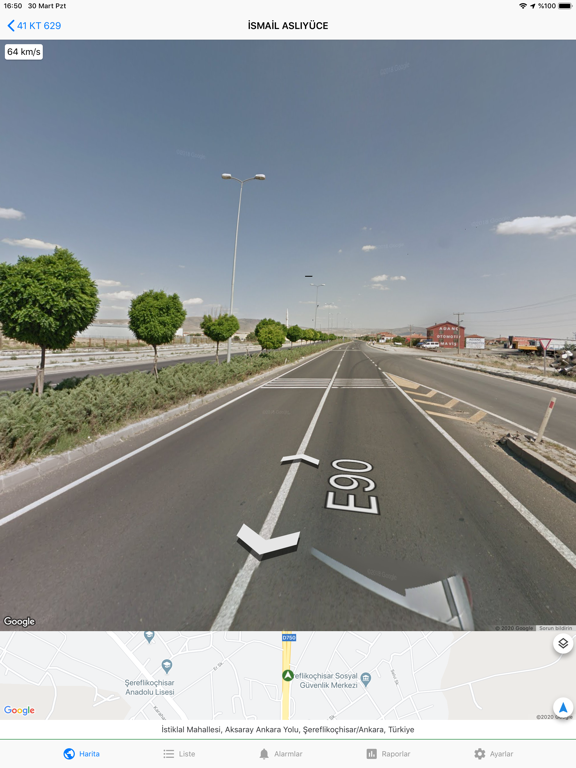 Seyir Mobil Araç Takip iPad screenshot 7 - Navigation app