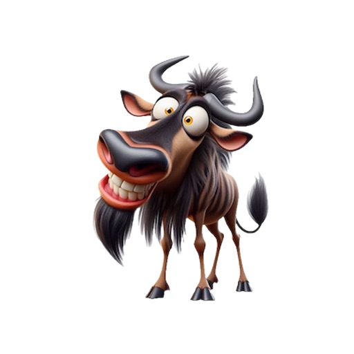 Wacky Wildebeest Stickers icon