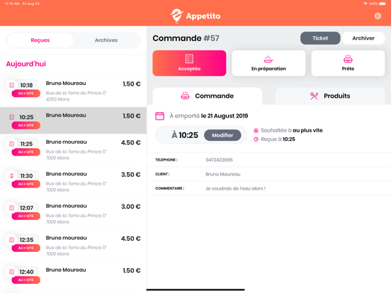 Screenshot #6 pour Appetito Box