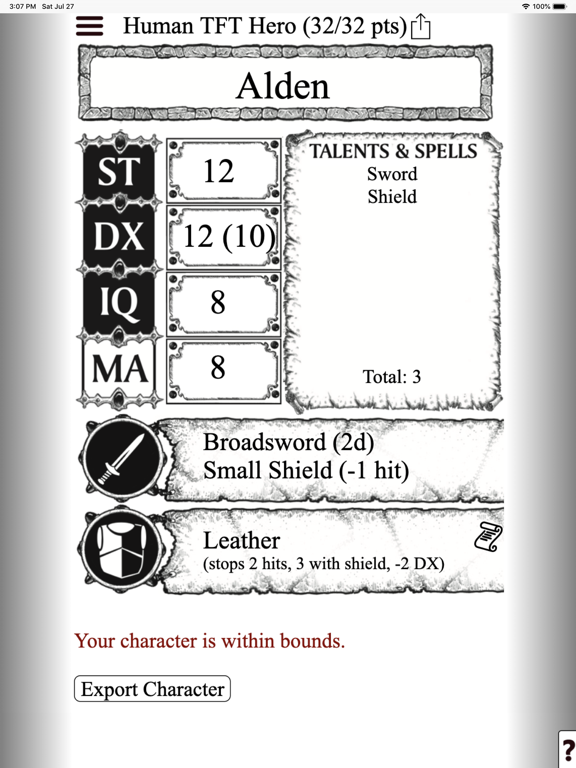 TFT Helper iPad screenshot 1 - Games app