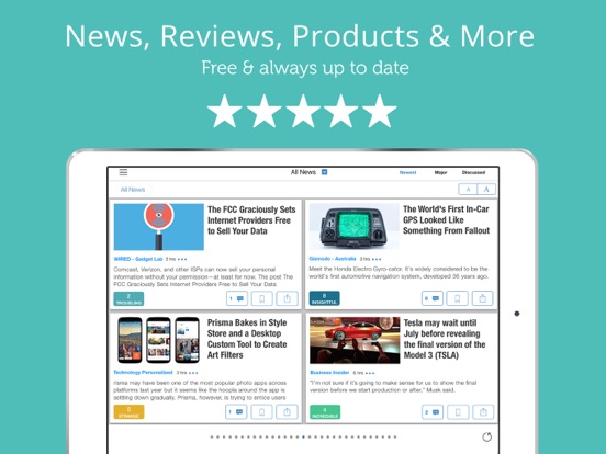Techfusion News & Reviews iPad screenshot