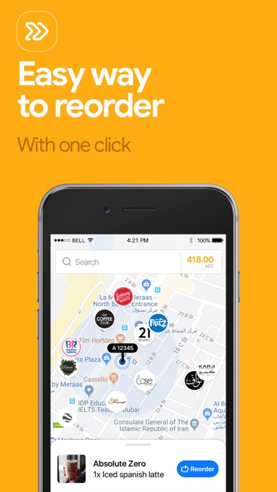 Drivu - your drive thru orders iPhone screenshot 5 - Food & Drink app
