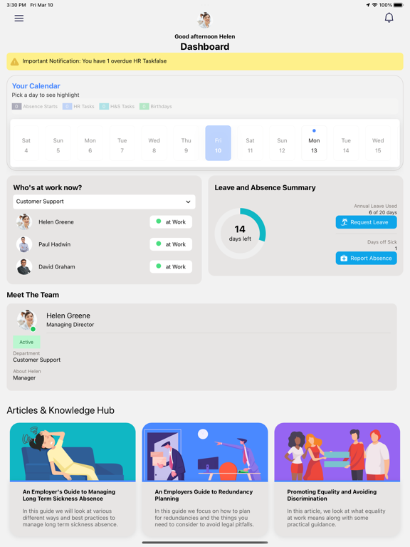 Screenshot #4 pour PeopleCloud by Avensure