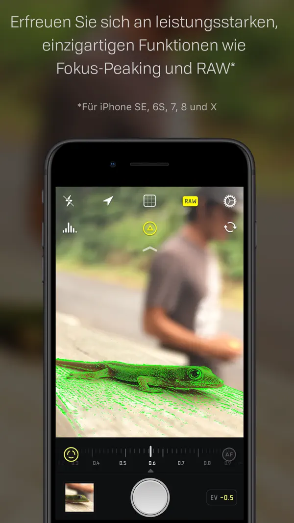 Halide Mark II - Pro Camera iPhone App Screenshot 3 – Foto & Video
