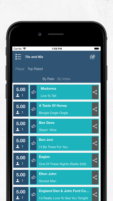 BestNet Radio iPhone screenshot 4 - Music app