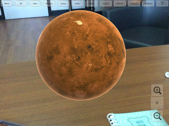 AR Solar System: AR Planets iPad app afbeelding 3