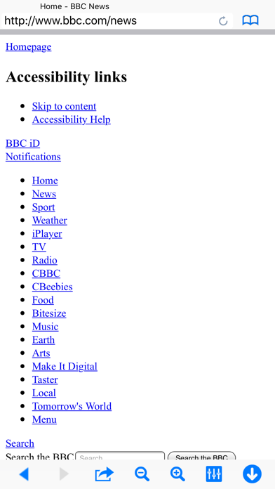 Screenshot #1 pour Text Browser