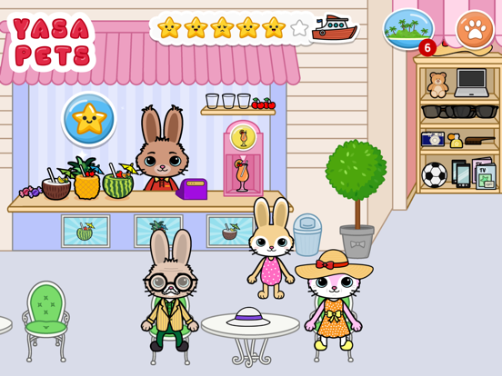 Yasa Pets Hotel iPad screenshot 5 - Games app