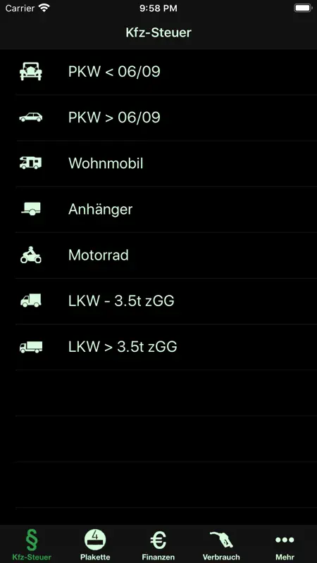 KfzSteuer+ screenshot 1 of 10