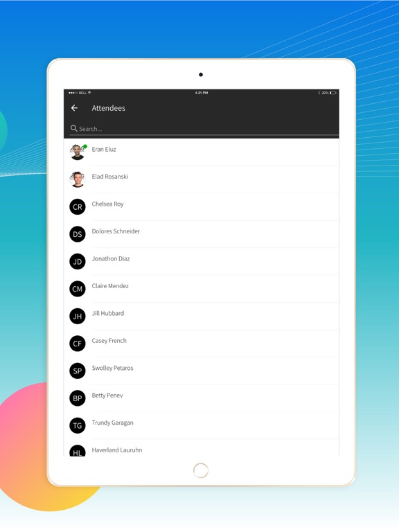 LINX iPad screenshot 4 - Business app