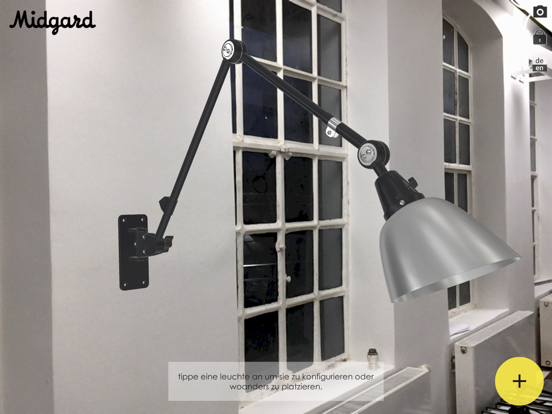 Midgard Lamps AR iPad screenshot