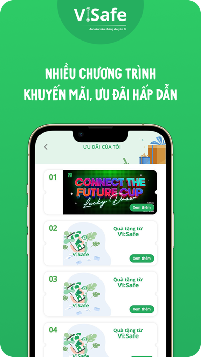 ViSafe - Thuê tài xế lái xe hộ Screenshot