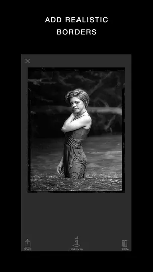 Captura de pantalla de Darkr - Black And White Foto en iPhone 8
