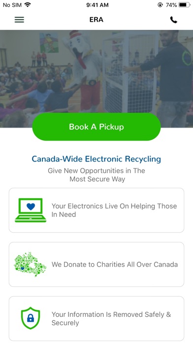 ERA - Electronic Recycling Screenshot