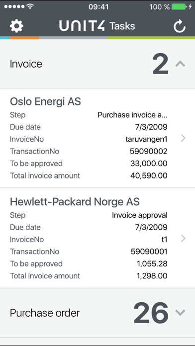 Screenshot #2 pour Unit4 Tasks