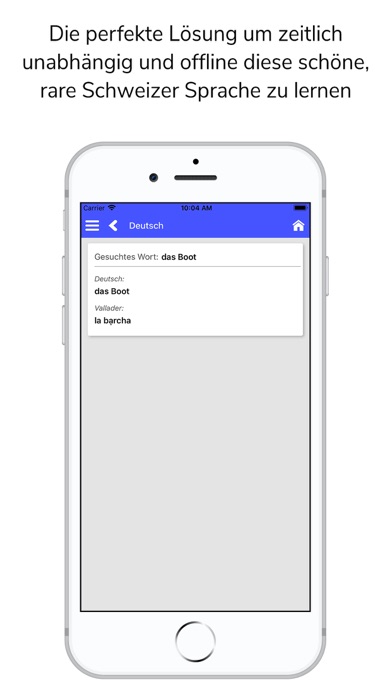 Wörterbuch Rumantsch Vallader Screenshot