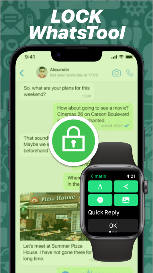 #5. WhatsChat: Whats Chat on Watch (iOS) Podle: 天祺 王