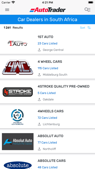 AutoTrader South Africa iPhone screenshot 6