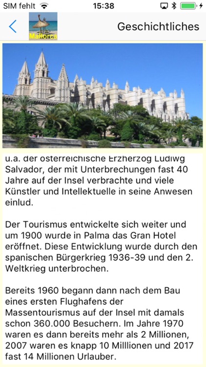 Mallorca App für den Urlaub