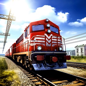 屏幕截图 (5) City Train Driver Simulator 3D