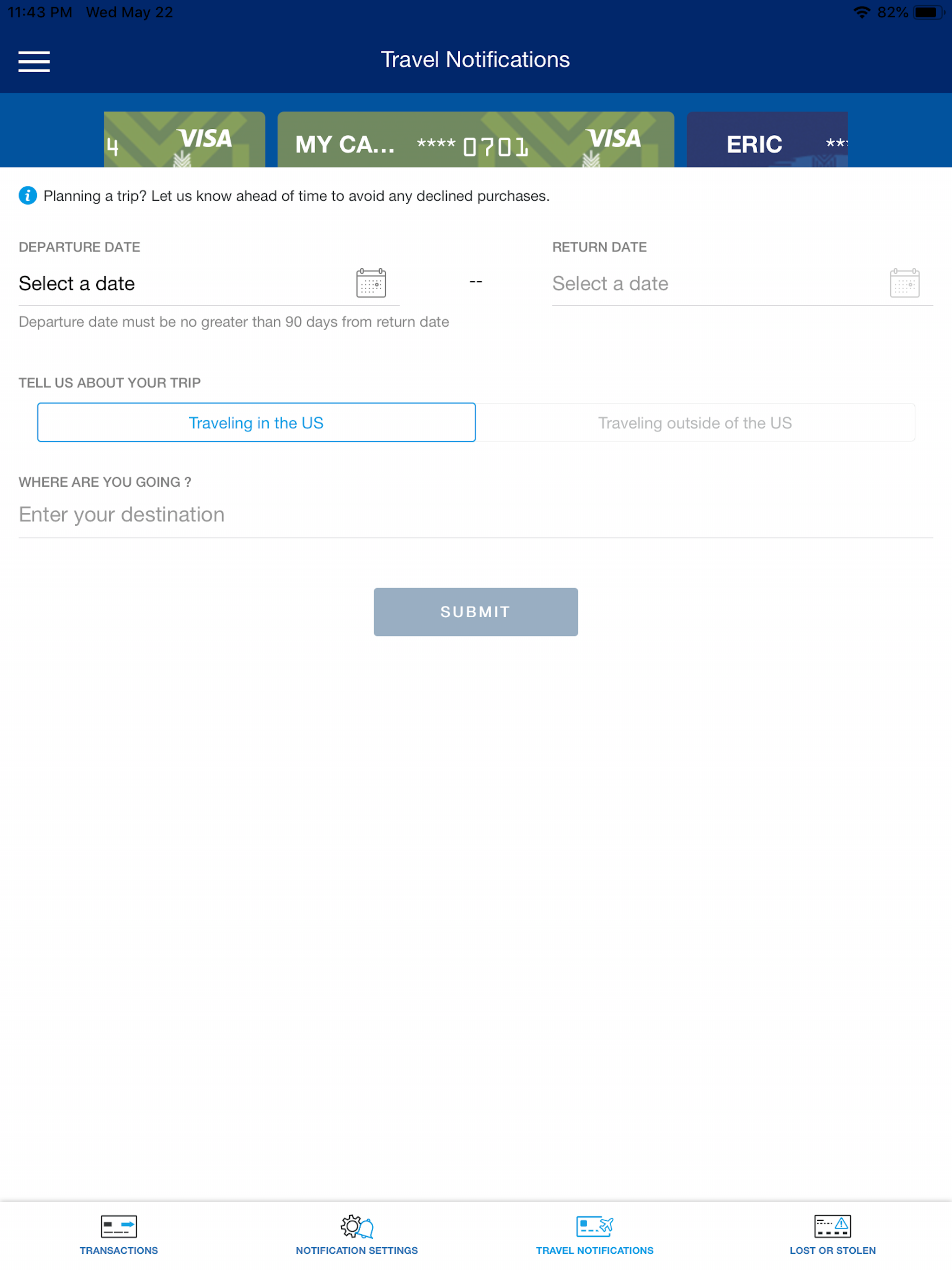 BFSFCU Cards screenshot 11
