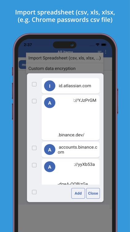File Password Keeper: 1LimX screenshot-8