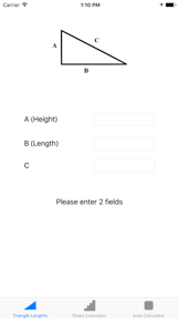 Stair and Angle Calculator screenshot