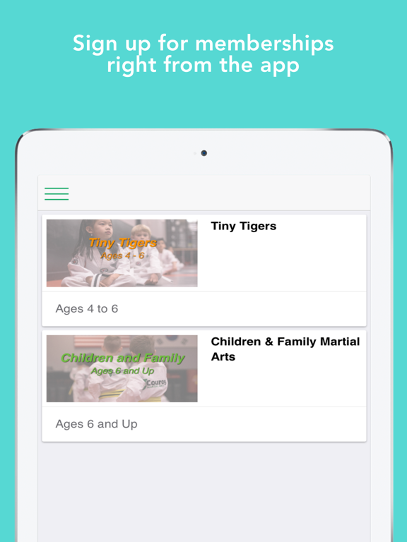 Resilient Martial Arts iPad screenshot 3 - Health & Fitness app