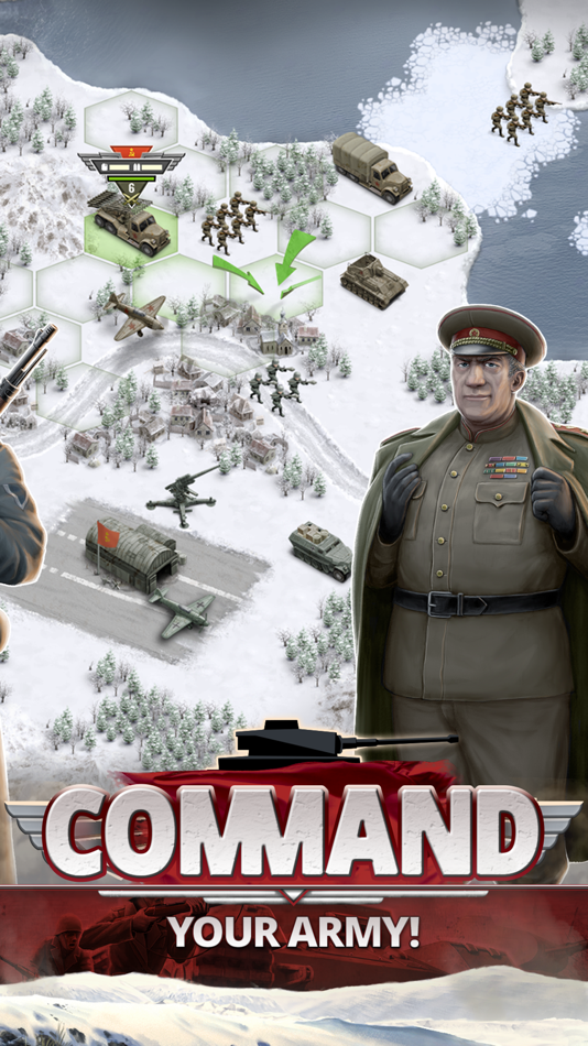 #2. 1941 Frozen Front (iOS) Podle: HandyGames
