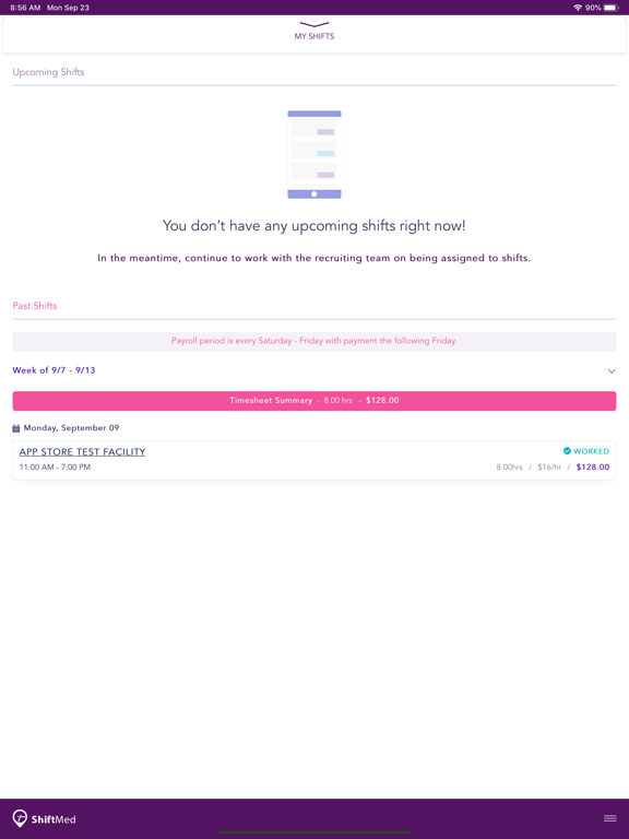 Screenshot #6 pour ShiftMed - Nursing Jobs App