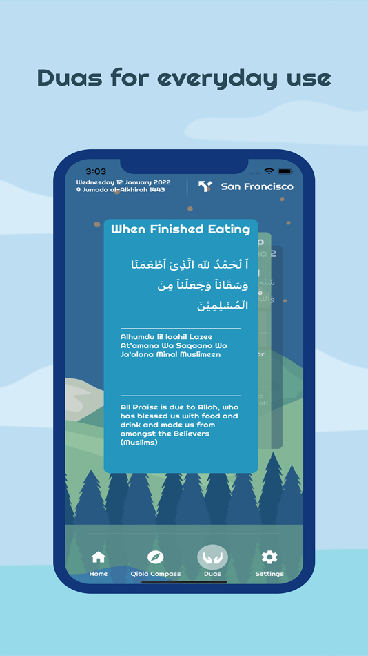 #3. Pocket Mosque (iOS) 由: Afnan Choudhury