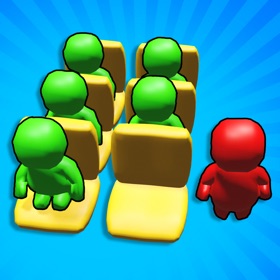Screenshots (5) Bus Seat Jam 3D - Sorting Game