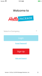 HelloPackage screenshot