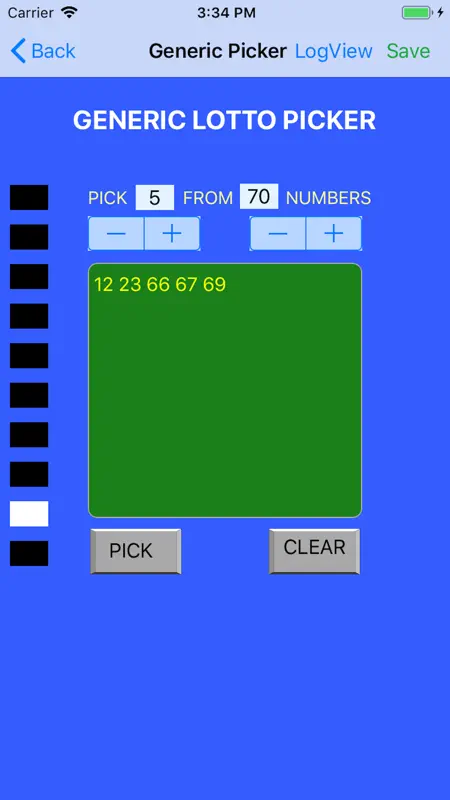 LottoPicker screenshot 4 of 8