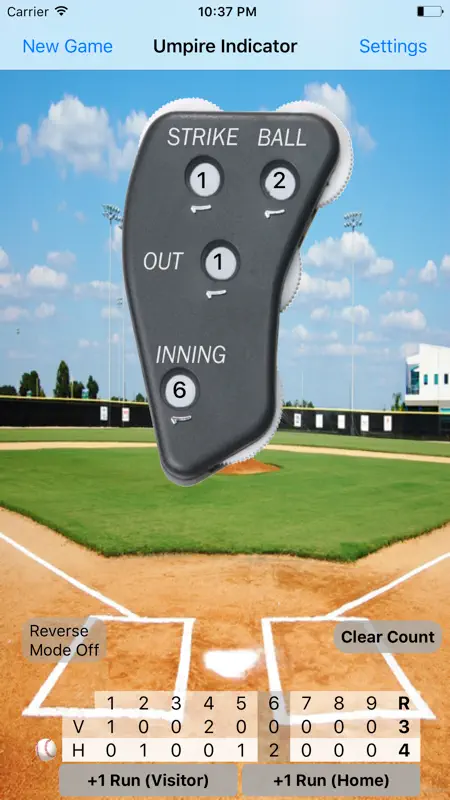 Umpire Indicator Pro screenshot 2 of 5