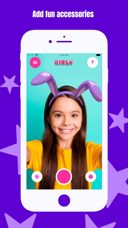 Kids funny face filters Girly screenshot-4