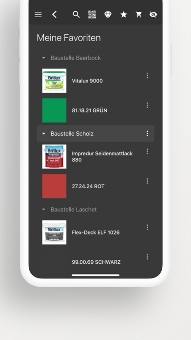 Brillux Screenshot