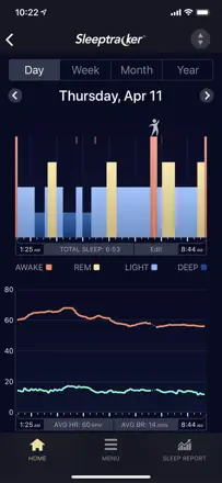 Sleeptracker®のスクリーンショット（3/3）