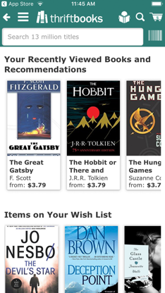 ThriftBooks: New & Used Books screenshot 1